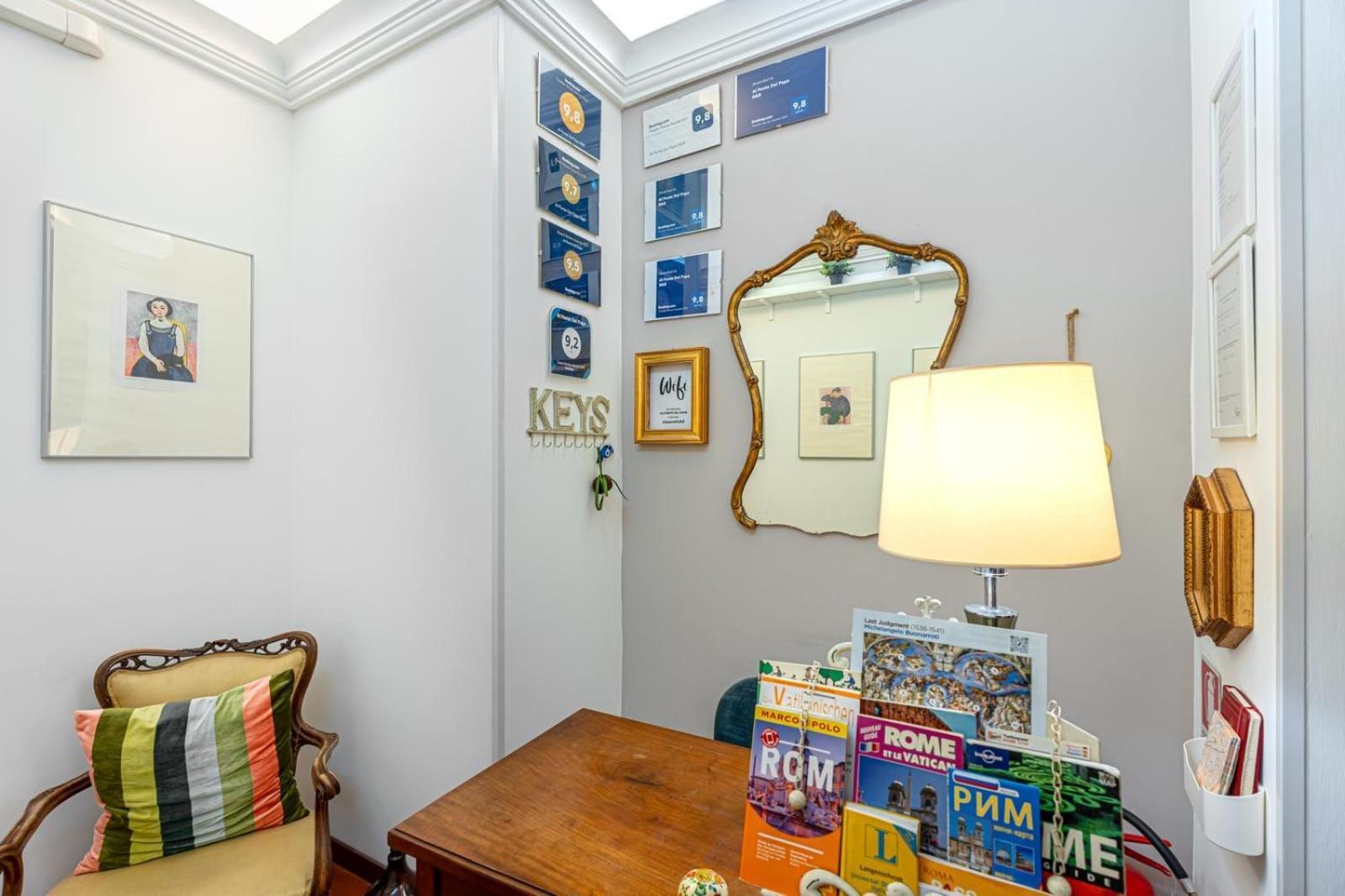 Al Ponte Del Papa B&B 로마 외부 사진